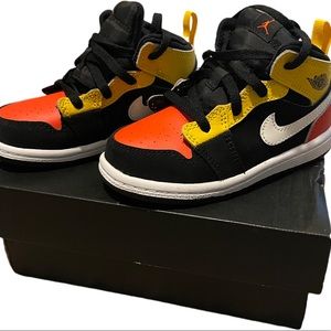 Toddler Jordan sneakers (used) only worn once